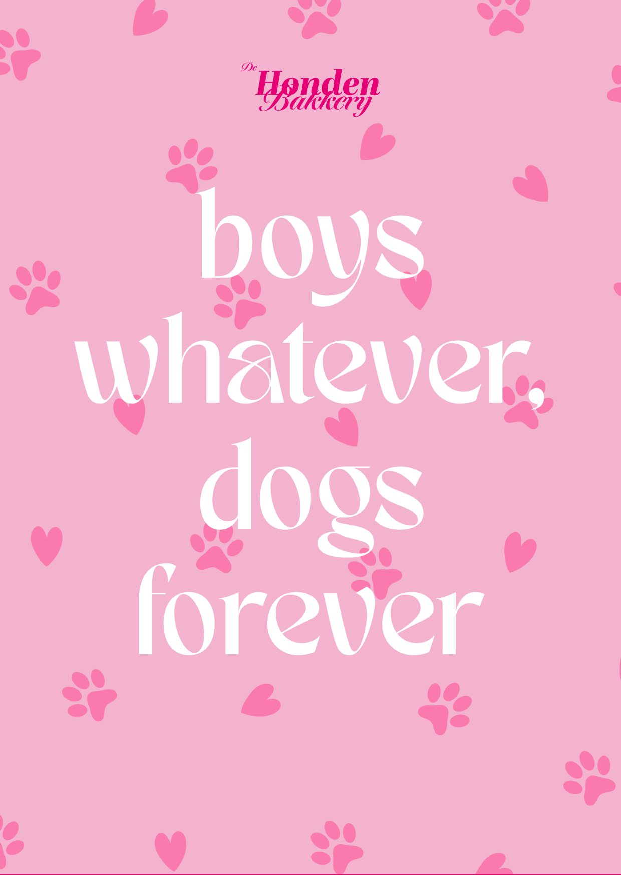 Boys Whatever, Dogs Forever - kaart