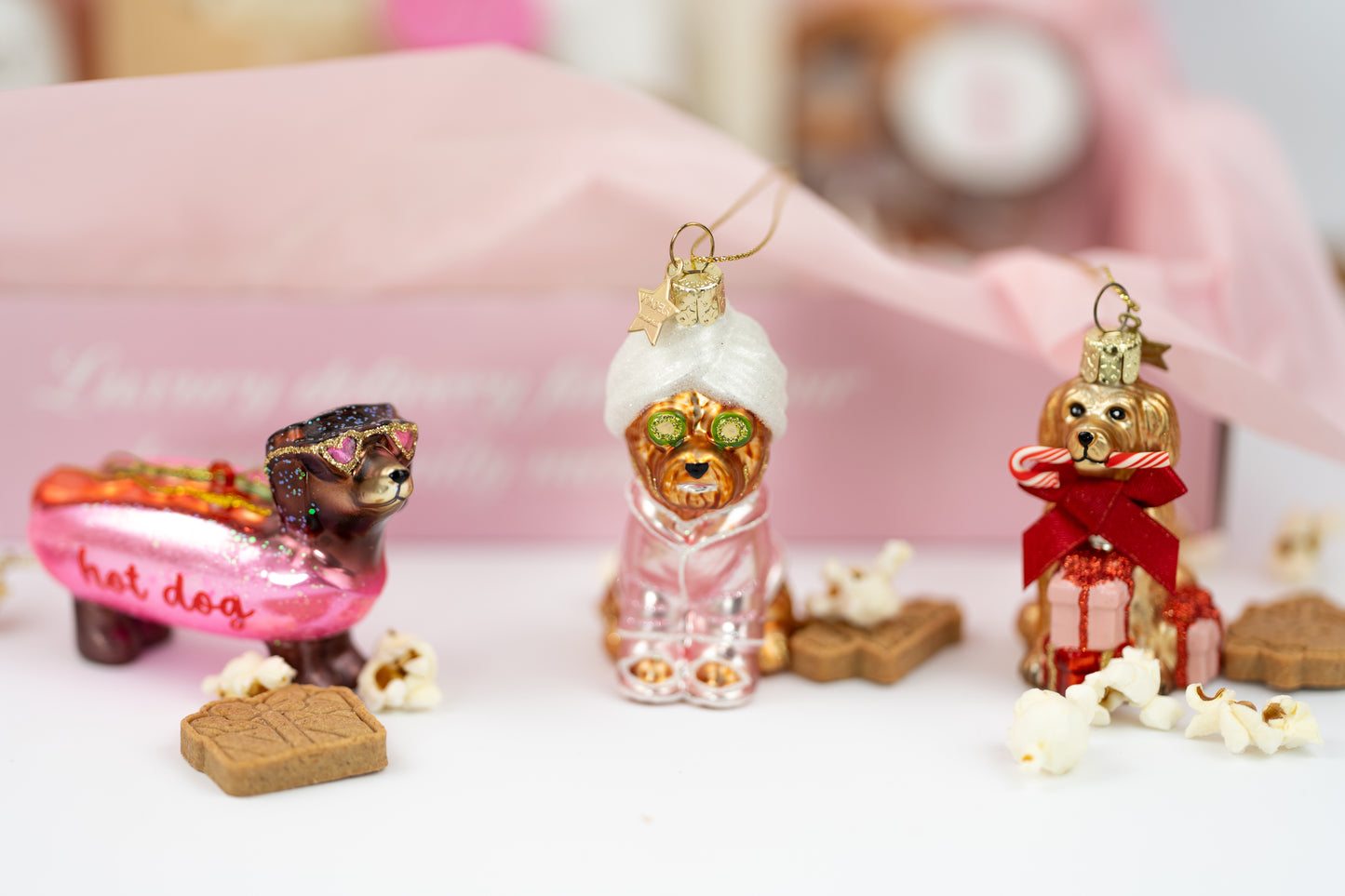 Dachshund bubblegum pink - Vondels